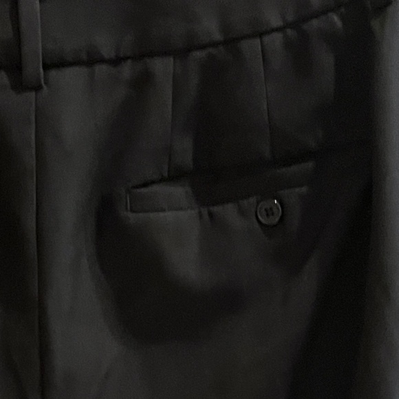 Eloquii Black Dress Pants Ankle Length Slight Flare Sz 16 - Picture 8 of 9